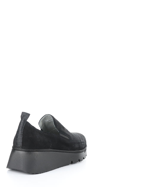 Pece406Fly 005 Black Kid Suede