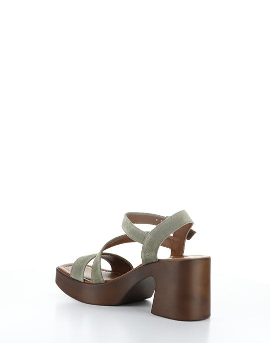 Veda Olive Suede