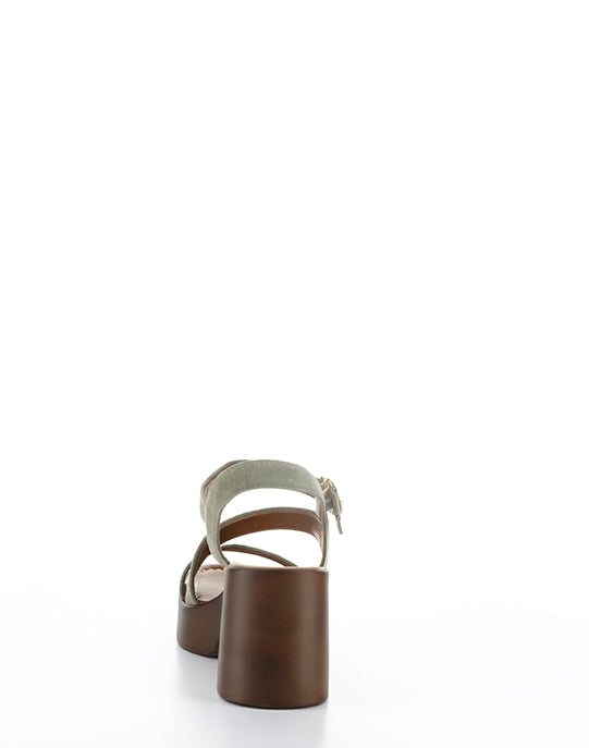 Veda Olive Suede