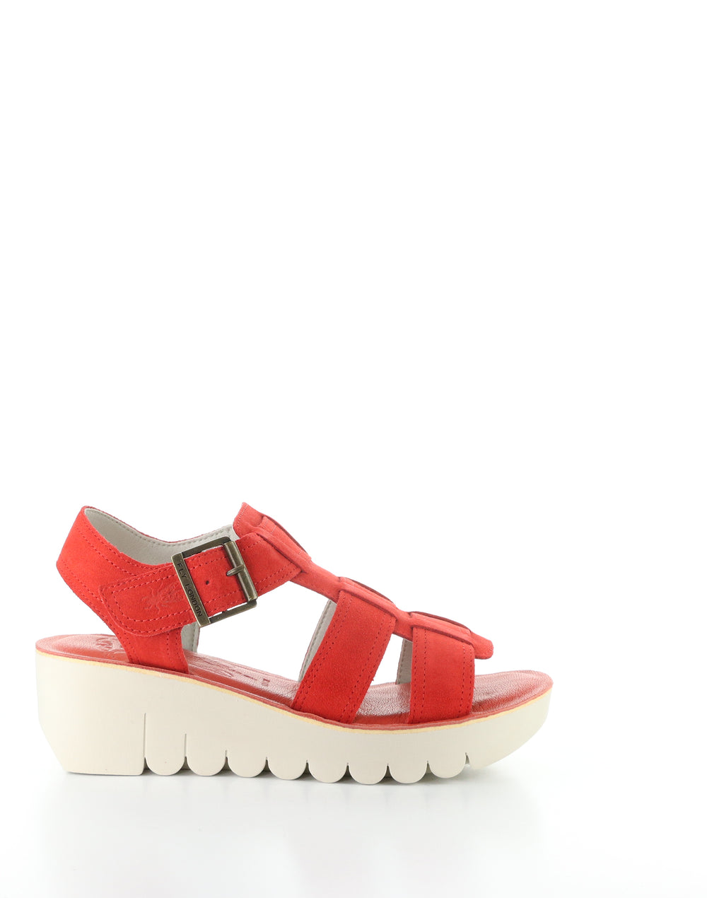 YUDD236FLY 010 SCARLET SUEDE