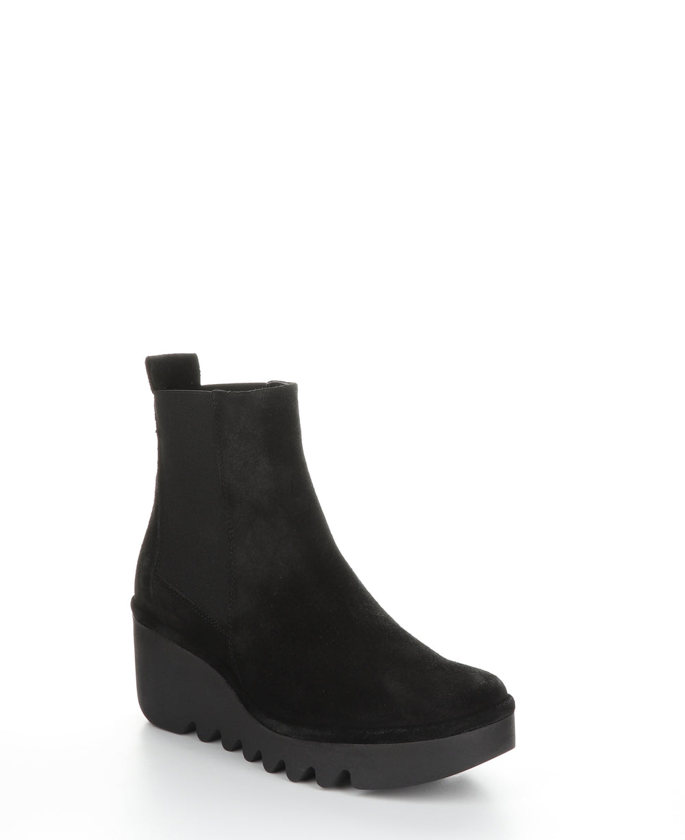 BAGU233FLY OILSUEDE BLACK Chelsea Ankle Boots
