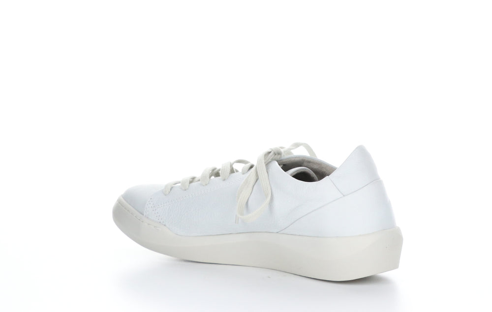 BAUK543SOF White Lace-up Trainers|BAUK543SOF Baskets à Lacets in Blanc