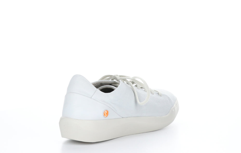 BAUK543SOF White Lace-up Trainers|BAUK543SOF Baskets à Lacets in Blanc