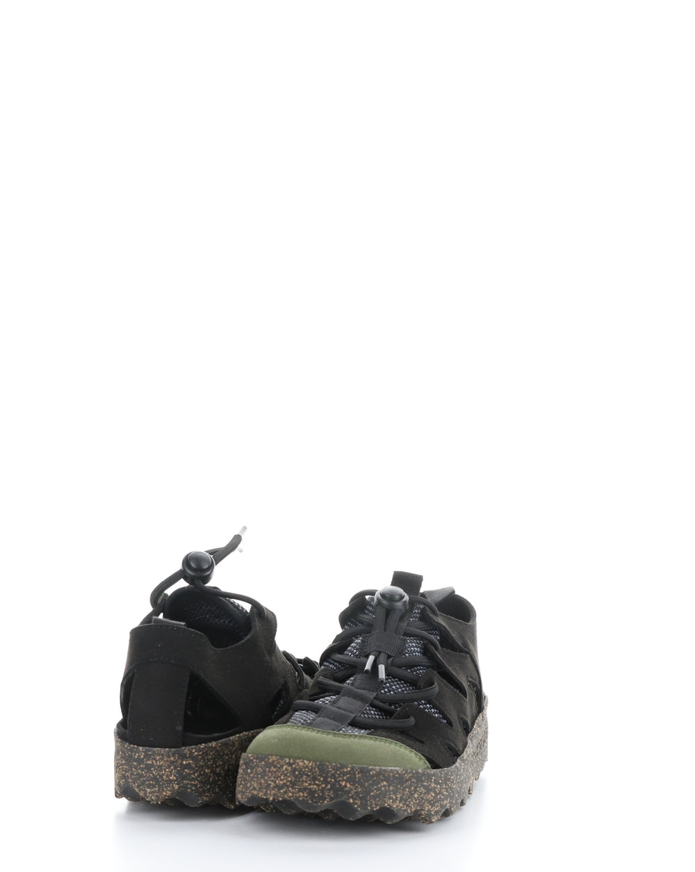 CURE181ASPM 000 BLACK Round Toe Shoes