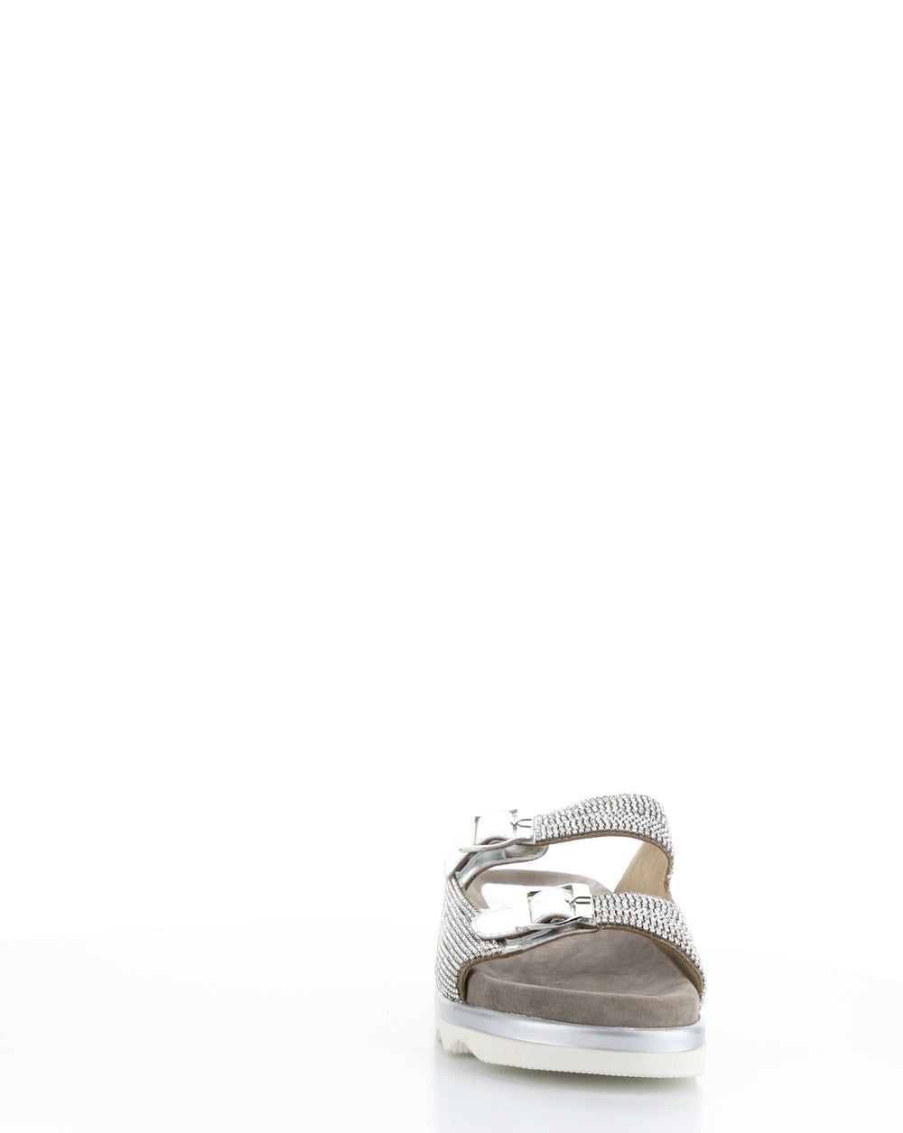 DAHNA SILVER Slip-on Sandals