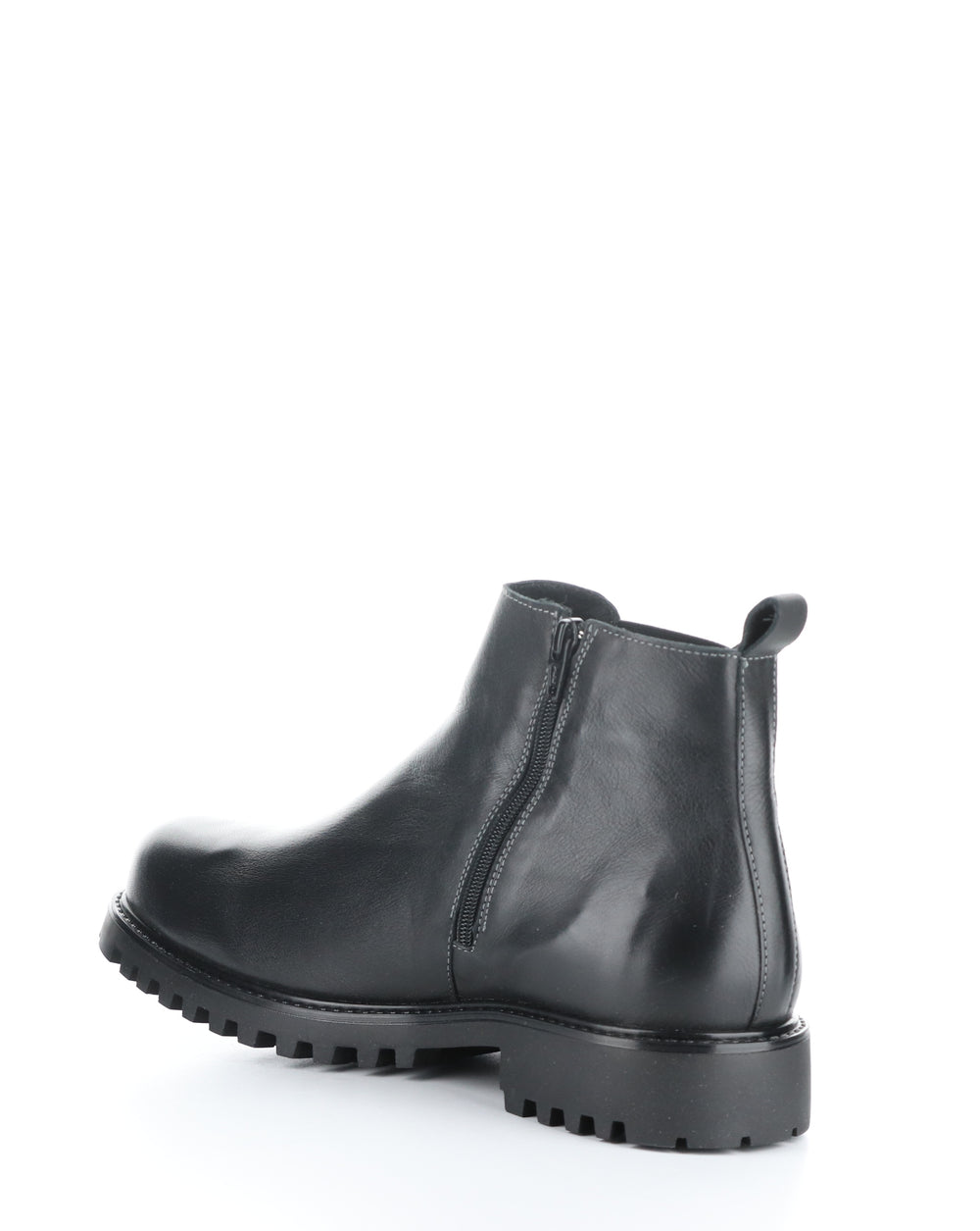 DAX BLACK Round Toe Boots