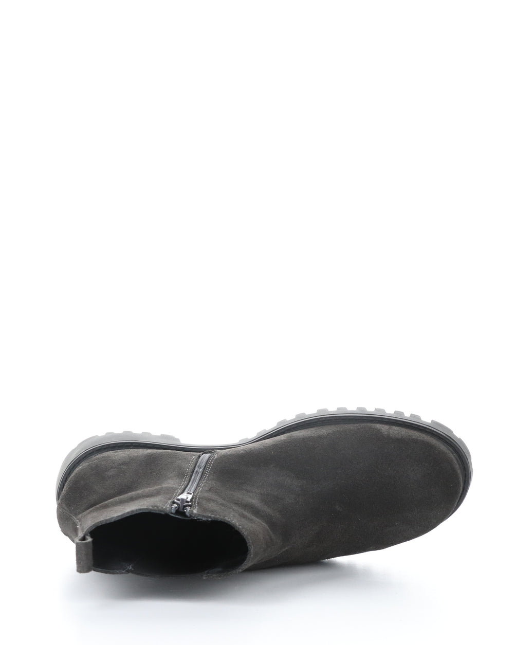 DAX GREY/BLACK Round Toe Boots