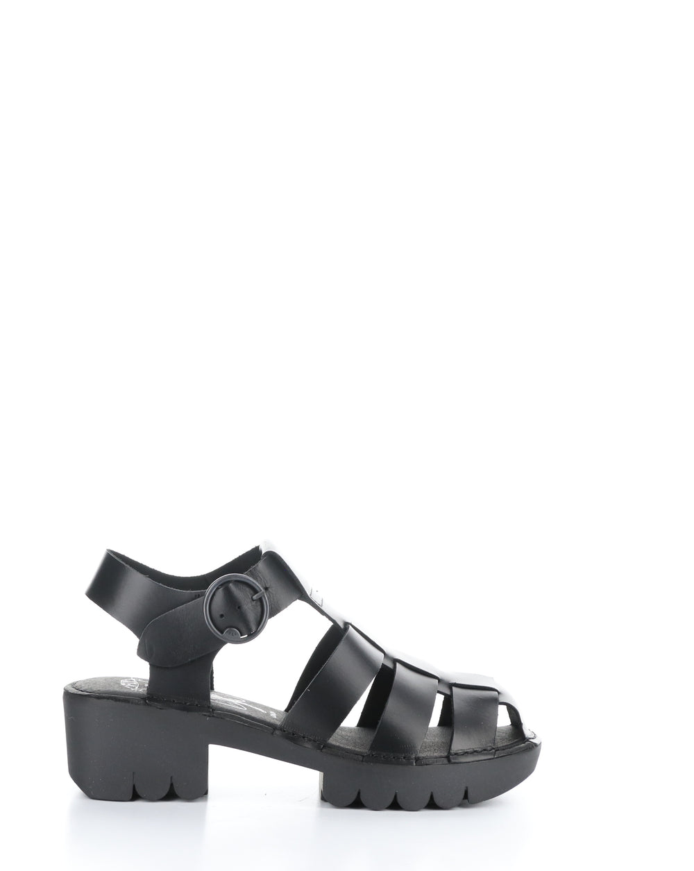 EMME511FLY 005 BLACK Velcro Sandals