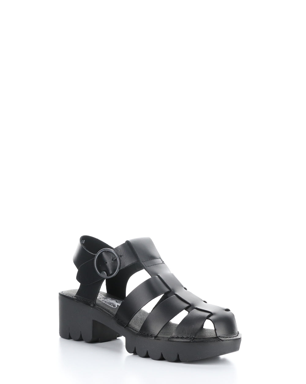 EMME511FLY 005 BLACK Velcro Sandals