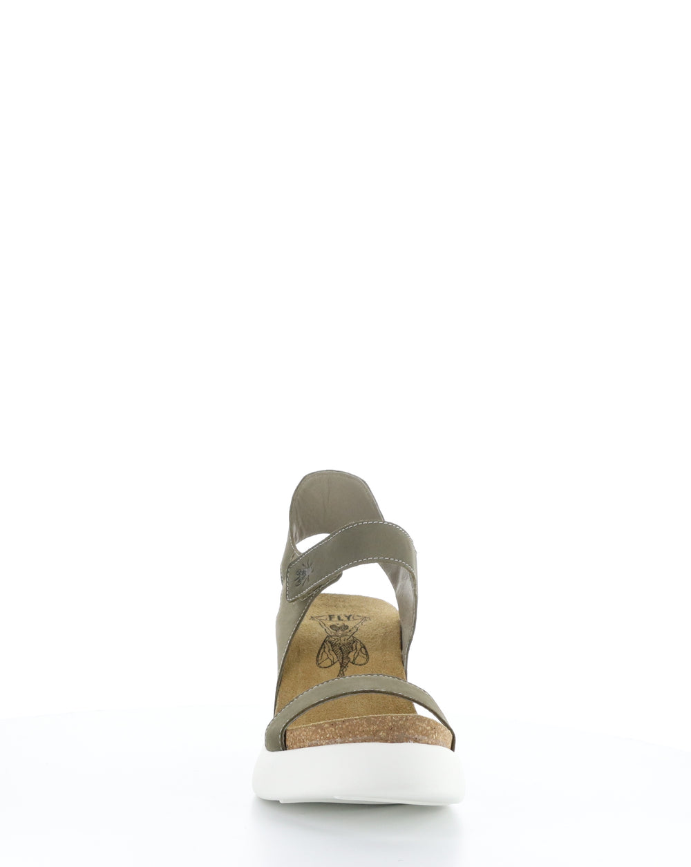GOGO967FLY 002 KHAKI Velcro Sandals