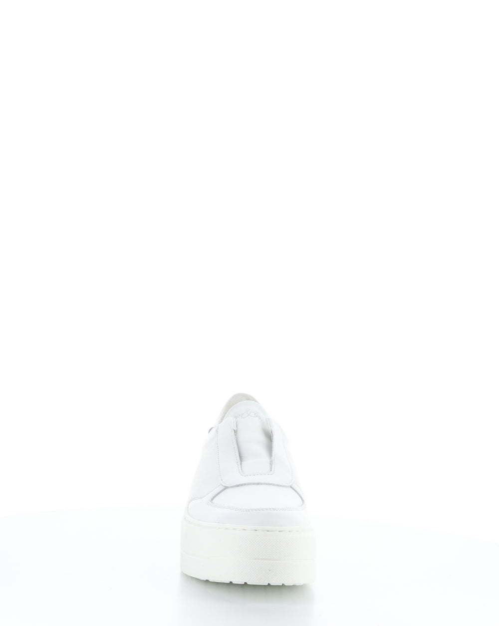 MAGALI WHITE Round Toe Shoes