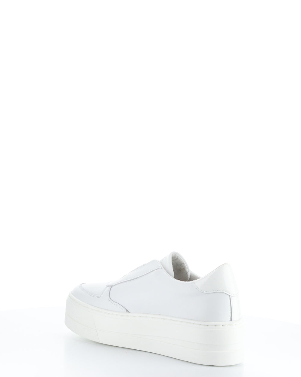 MAGALI WHITE Round Toe Shoes