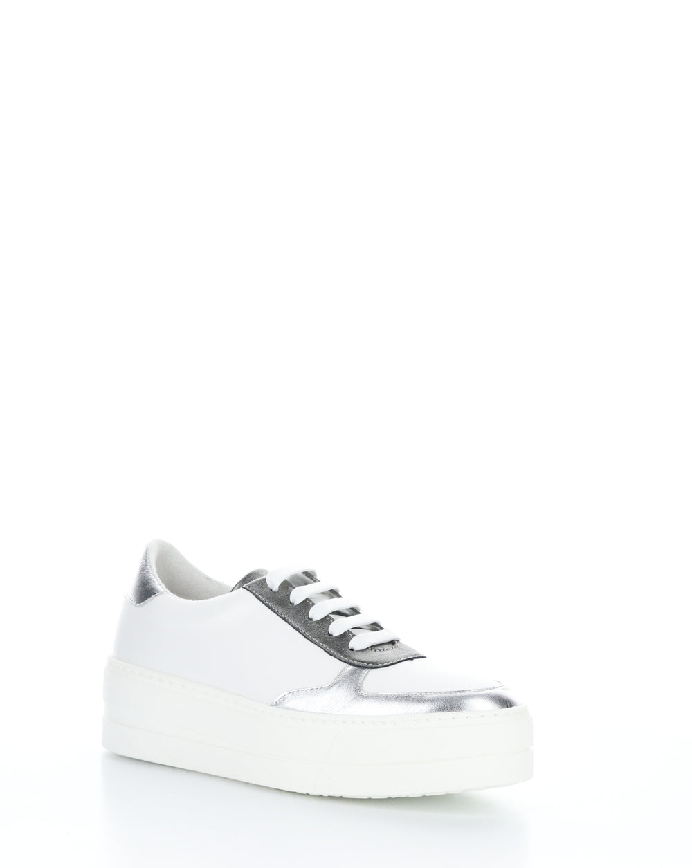 MAPUTO WHITE/SILVER/PEWTER Lace-up Shoes