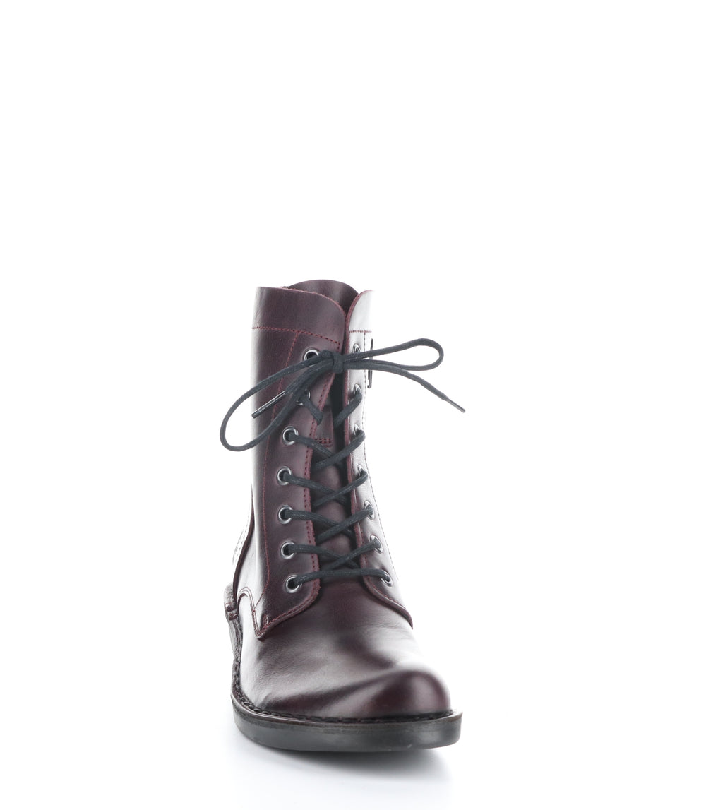 MILU044FLY 007 WINE Lace-up Boots
