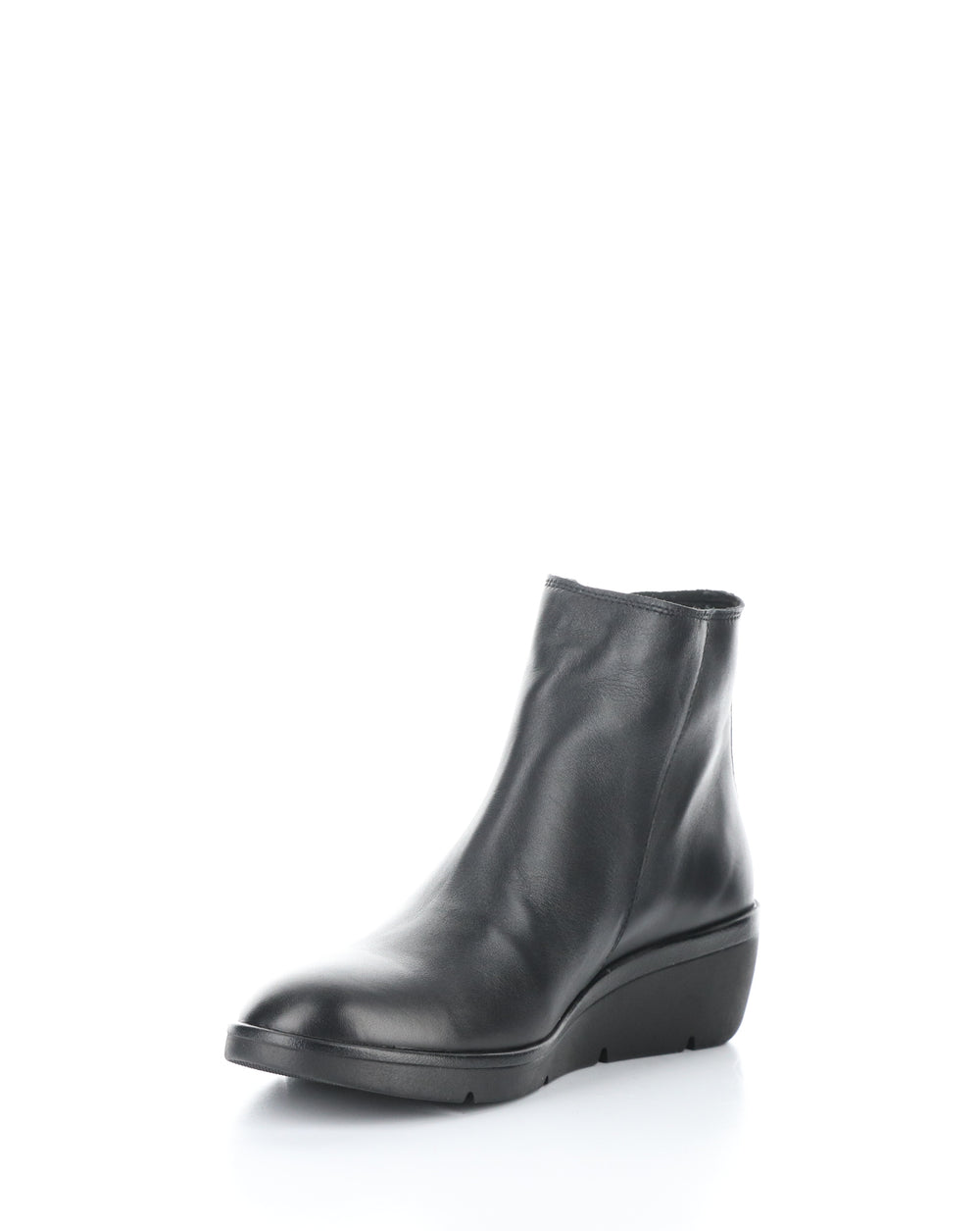NULA550FLY 004 BLACK Round Toe Boots