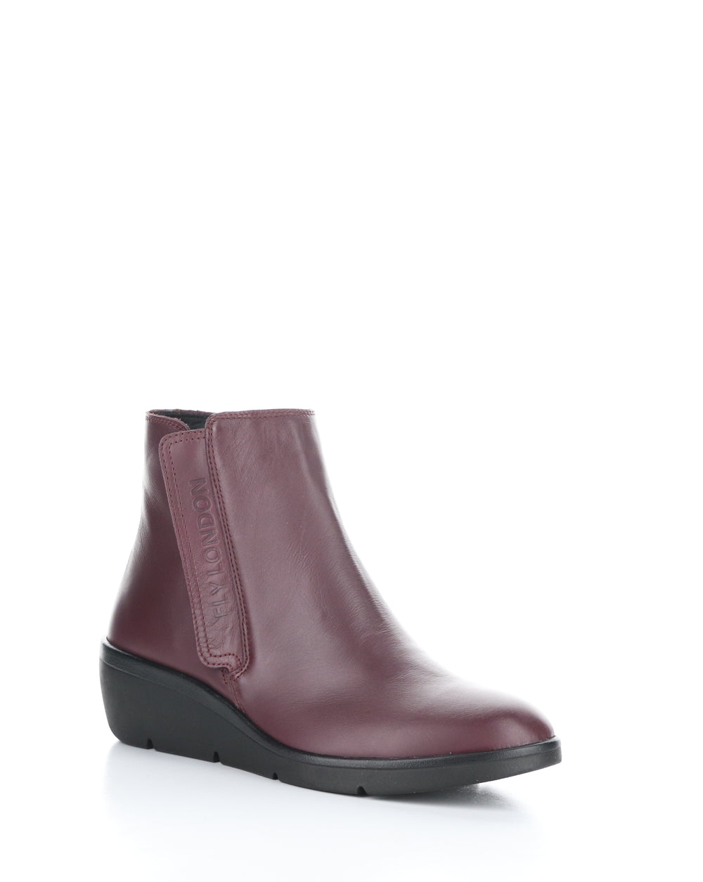 NULA550FLY 005 BORDEAUX Round Toe Boots