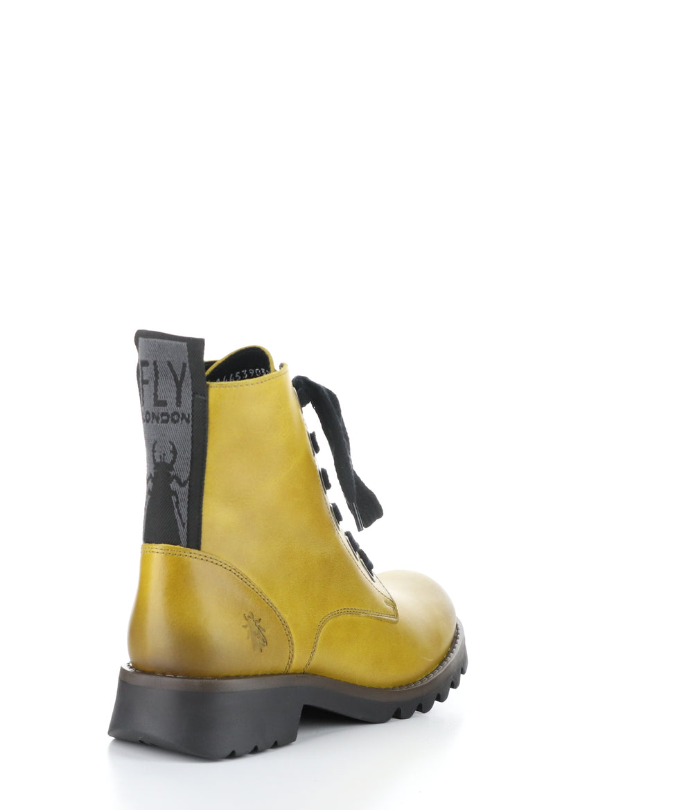 RAGI539FLY 030 MUSTARD Lace-up Boots