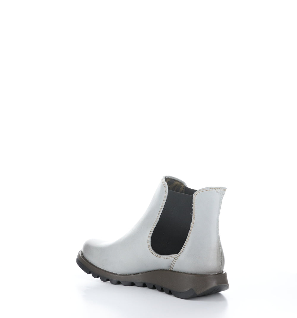 SALV Cloud Round Toe Ankle Boots|SALV Bottines à Bout Rond in Gris