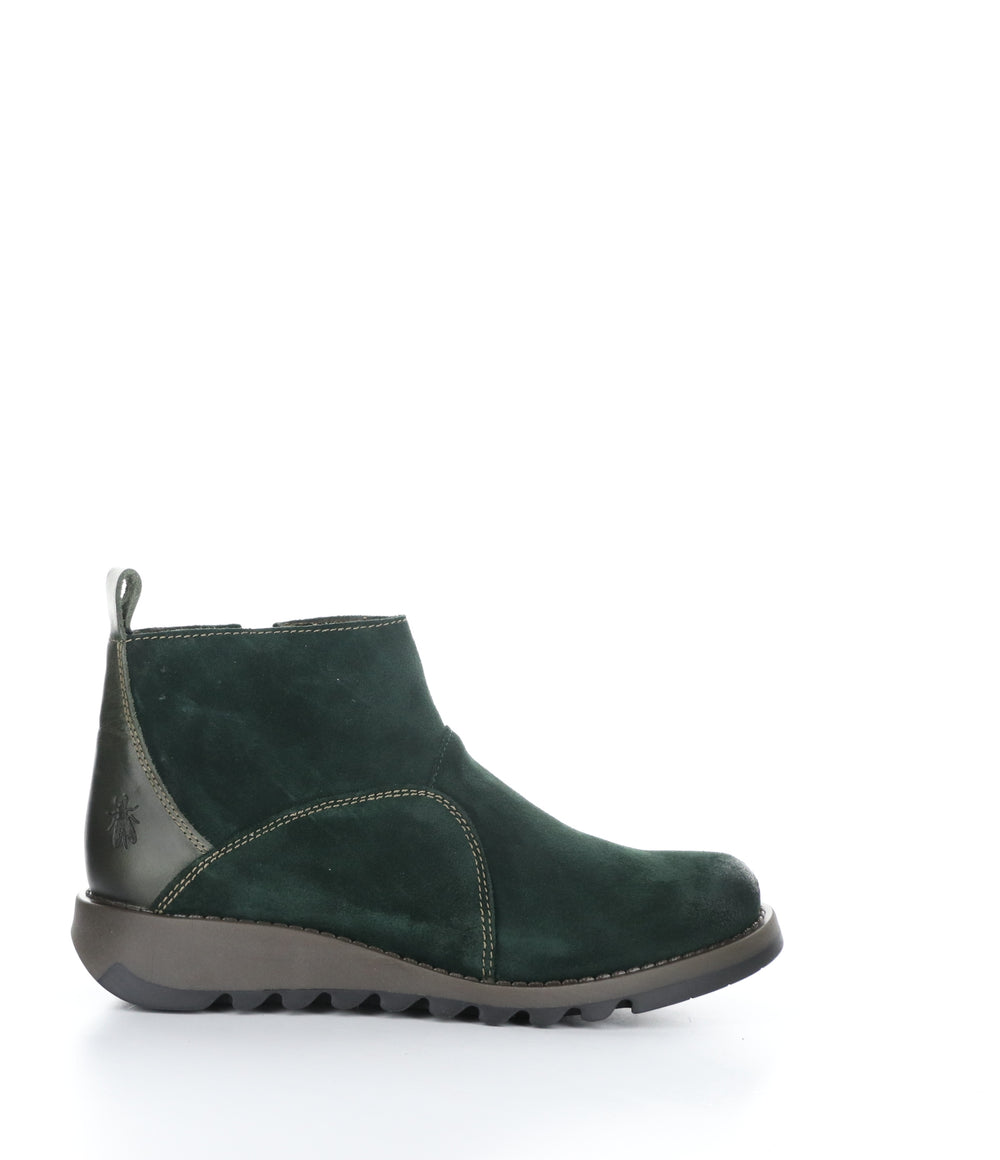 SELY918FLY 003 FOREST GRN/DIESL Round Toe Boots