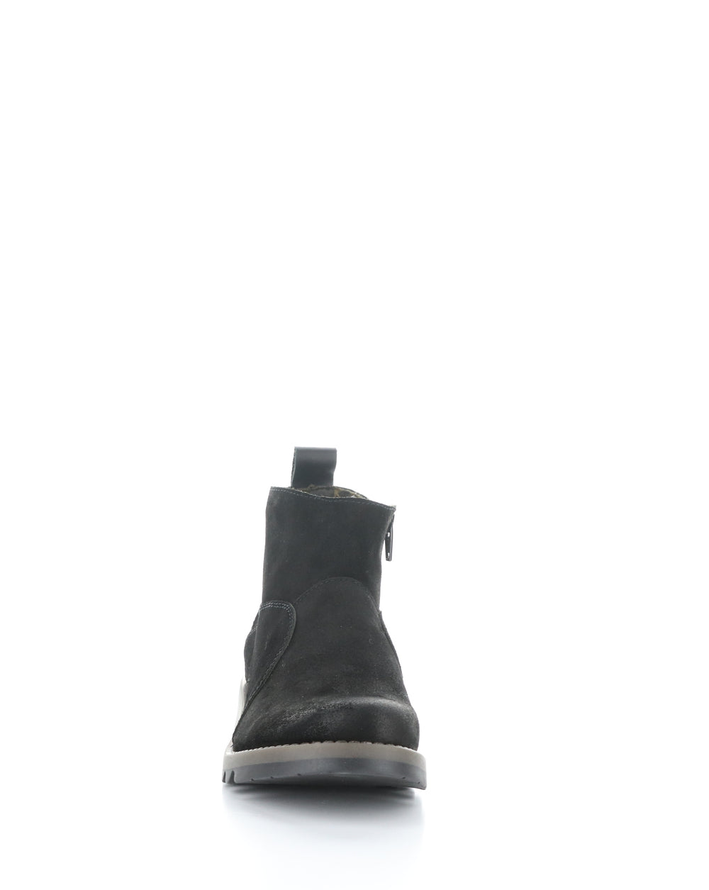 SELY918FLY 004 BLACK Round Toe Boots