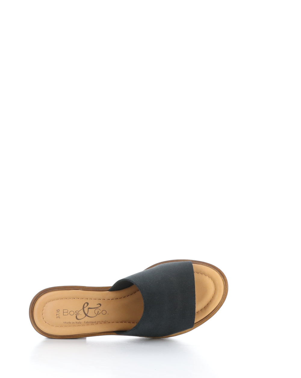 WANDA BLACK Slip-on Sandals
