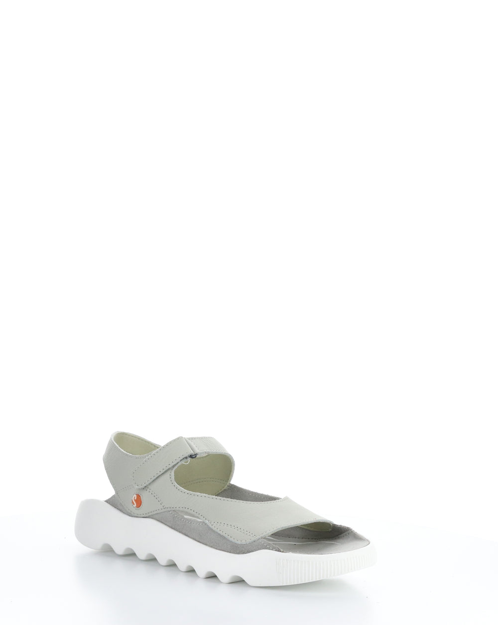 WEAL712SOF 004 LT GREY Velcro Sandals