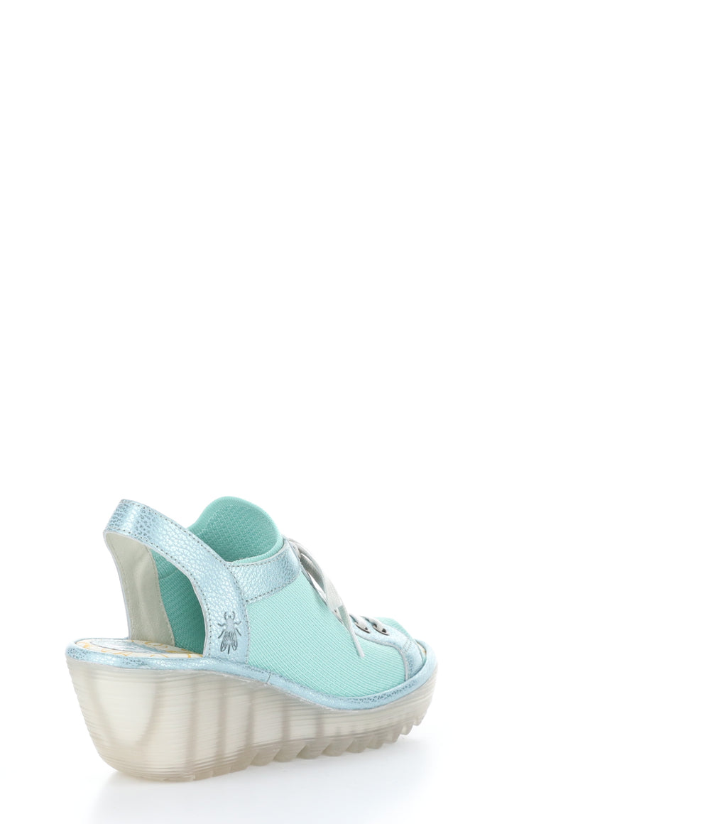 YEDU158FLY AZURE Round Toe Shoes|YEDU158FLY Chaussures à Bout Rond in Bleu