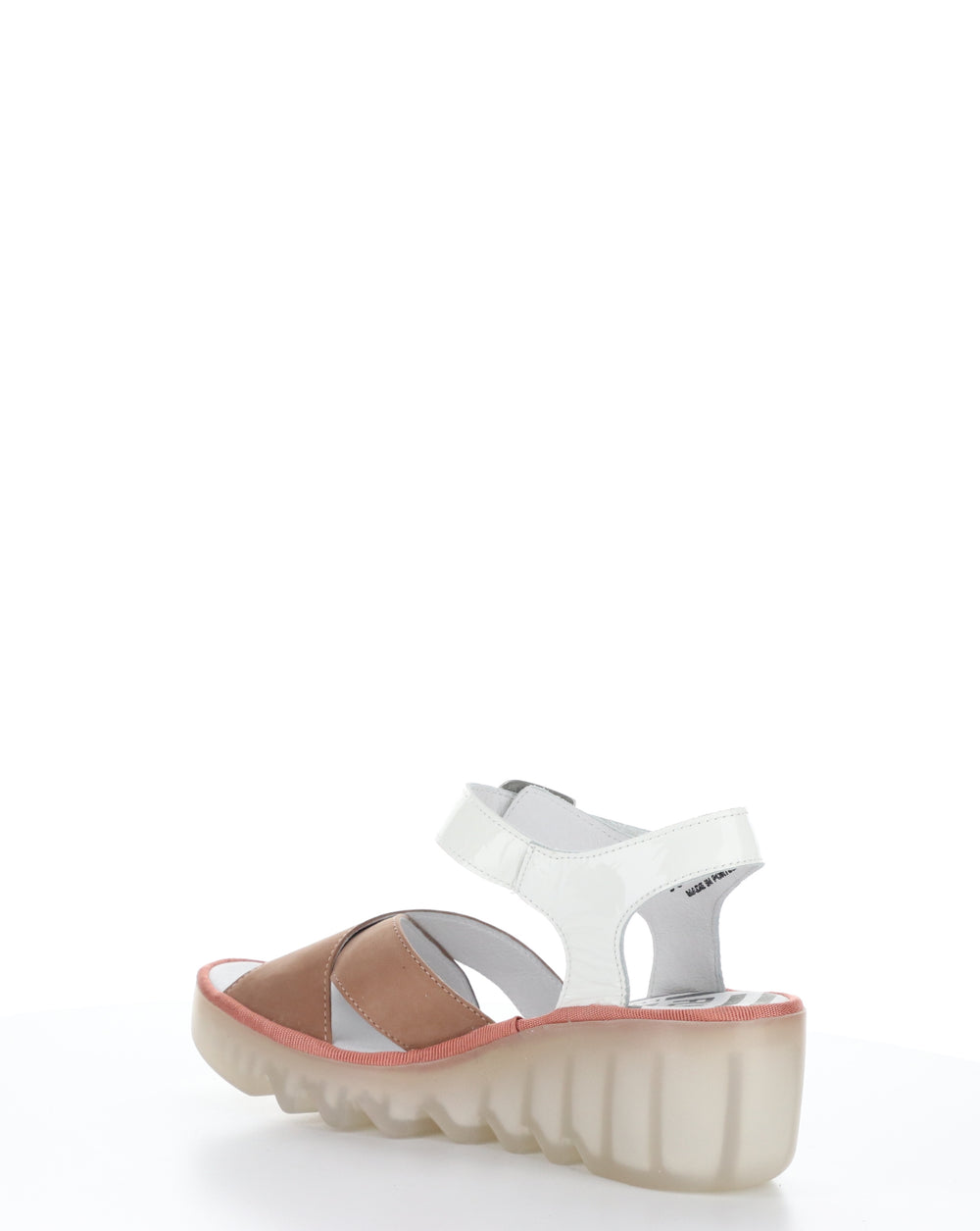 BACE411FLY 001 PINK/OFF WHITE Round toe Sandals