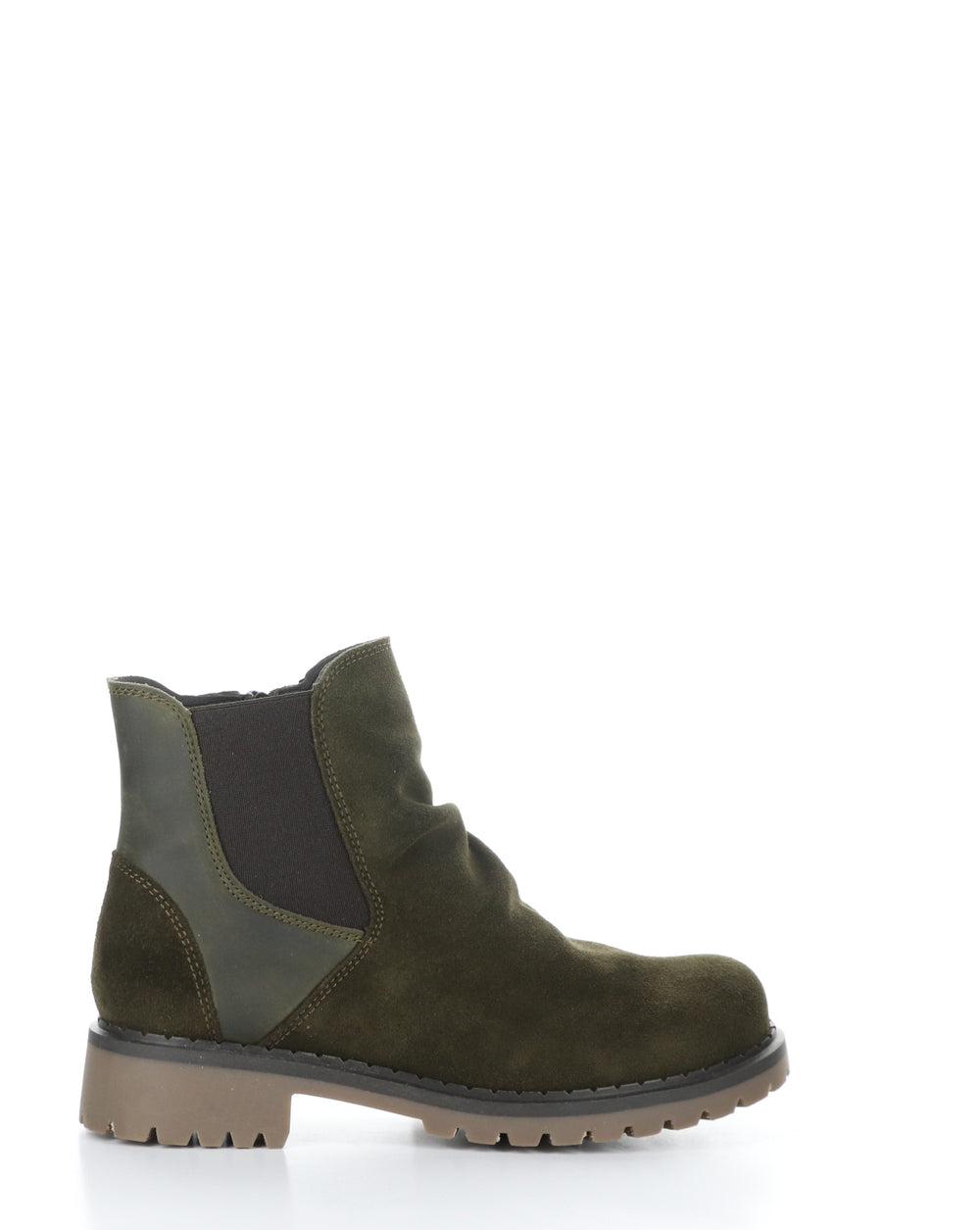 BARB OLIVE Elasticated Boots