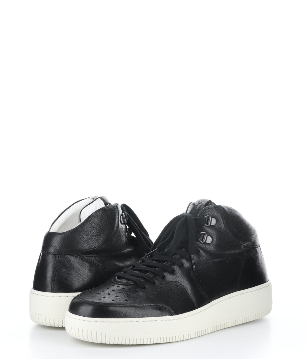 BEAT514FLY BLACK Round Toe Shoes|BEAT514FLY Chaussures à Bout Rond in Noir