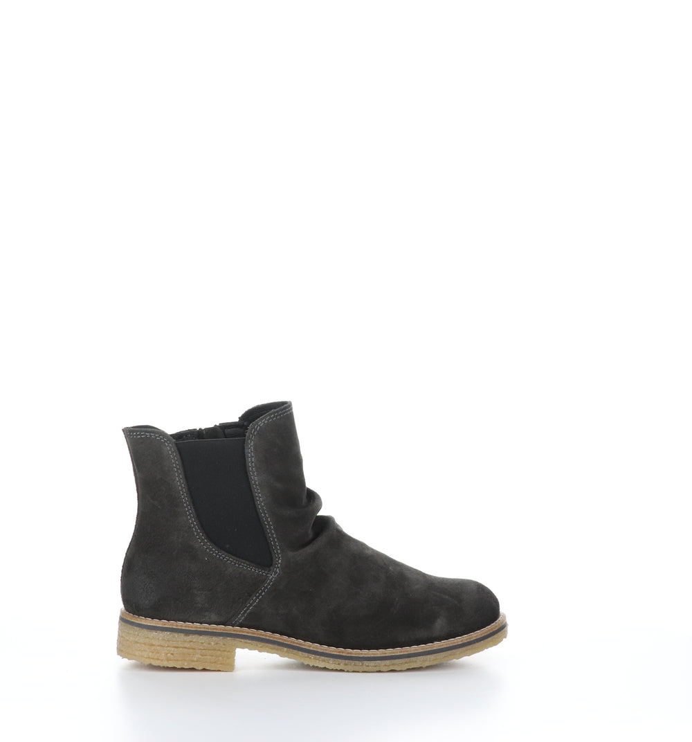 BEAT Grey/Black Chelsea Ankle Boots|BEAT Bottines Chelsea in Gris
