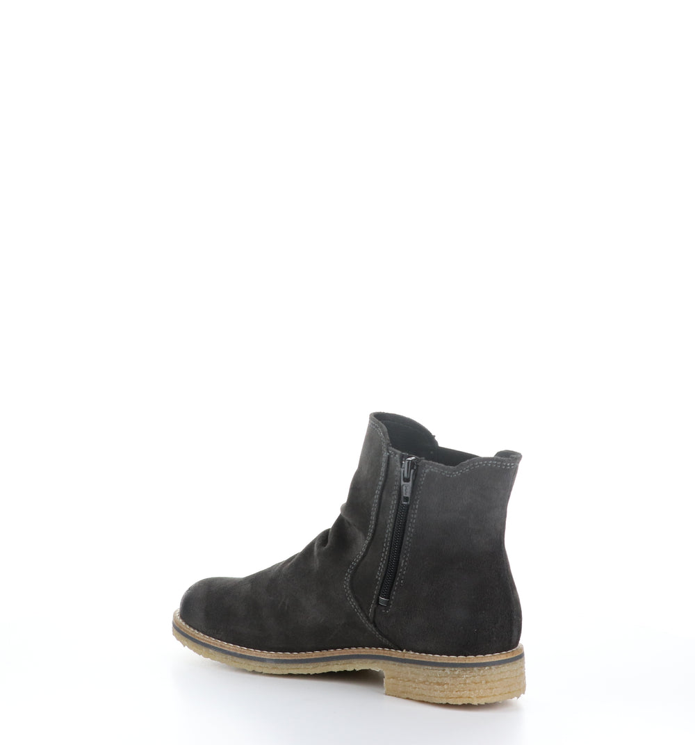 BEAT Grey/Black Chelsea Ankle Boots|BEAT Bottines Chelsea in Gris