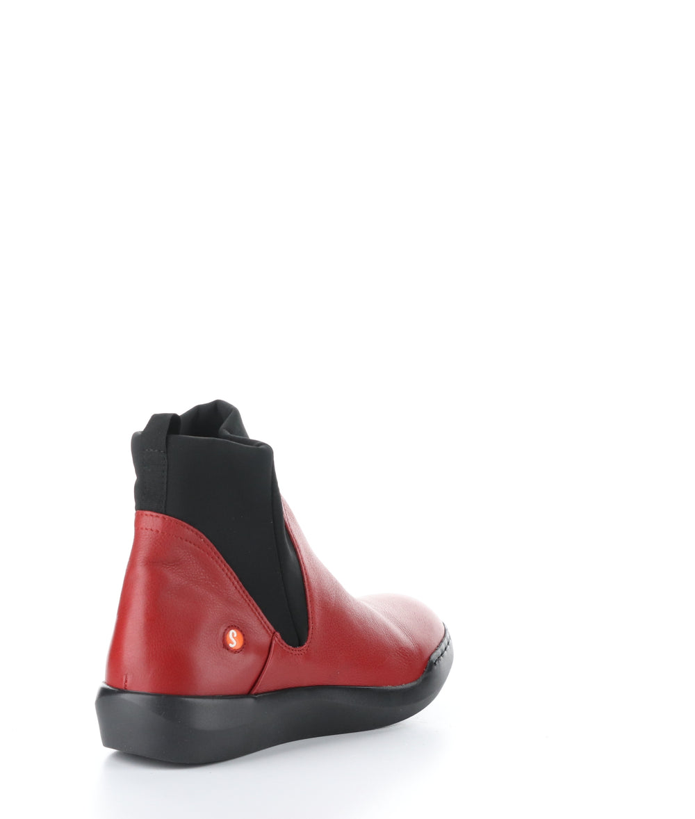 BETH655SOF 002 RED/BLACK Elasticated Boots