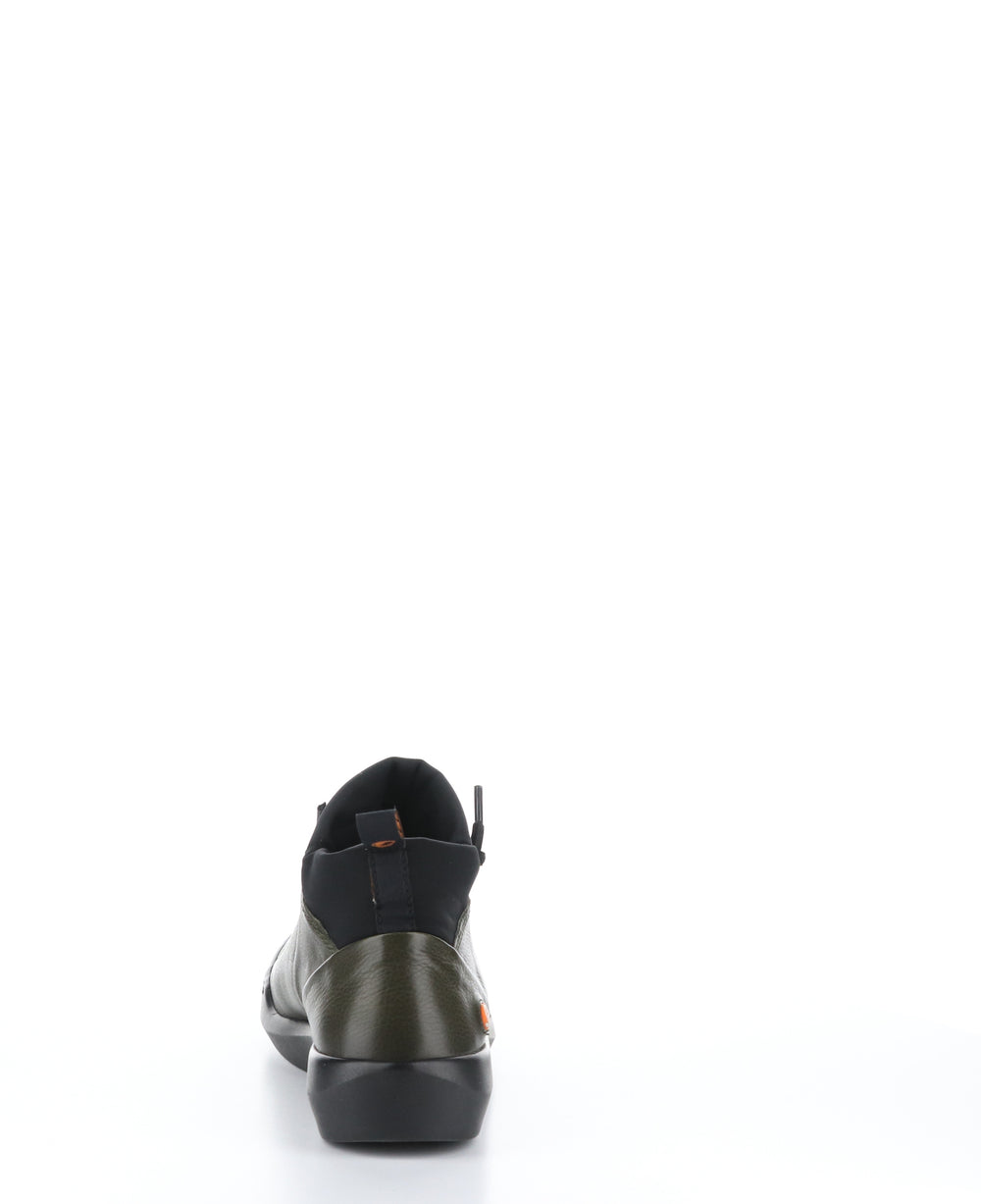 BIEL549SOF Army/Black Round Toe Shoes|BIEL549SOF Chaussures à Bout Rond in Vert