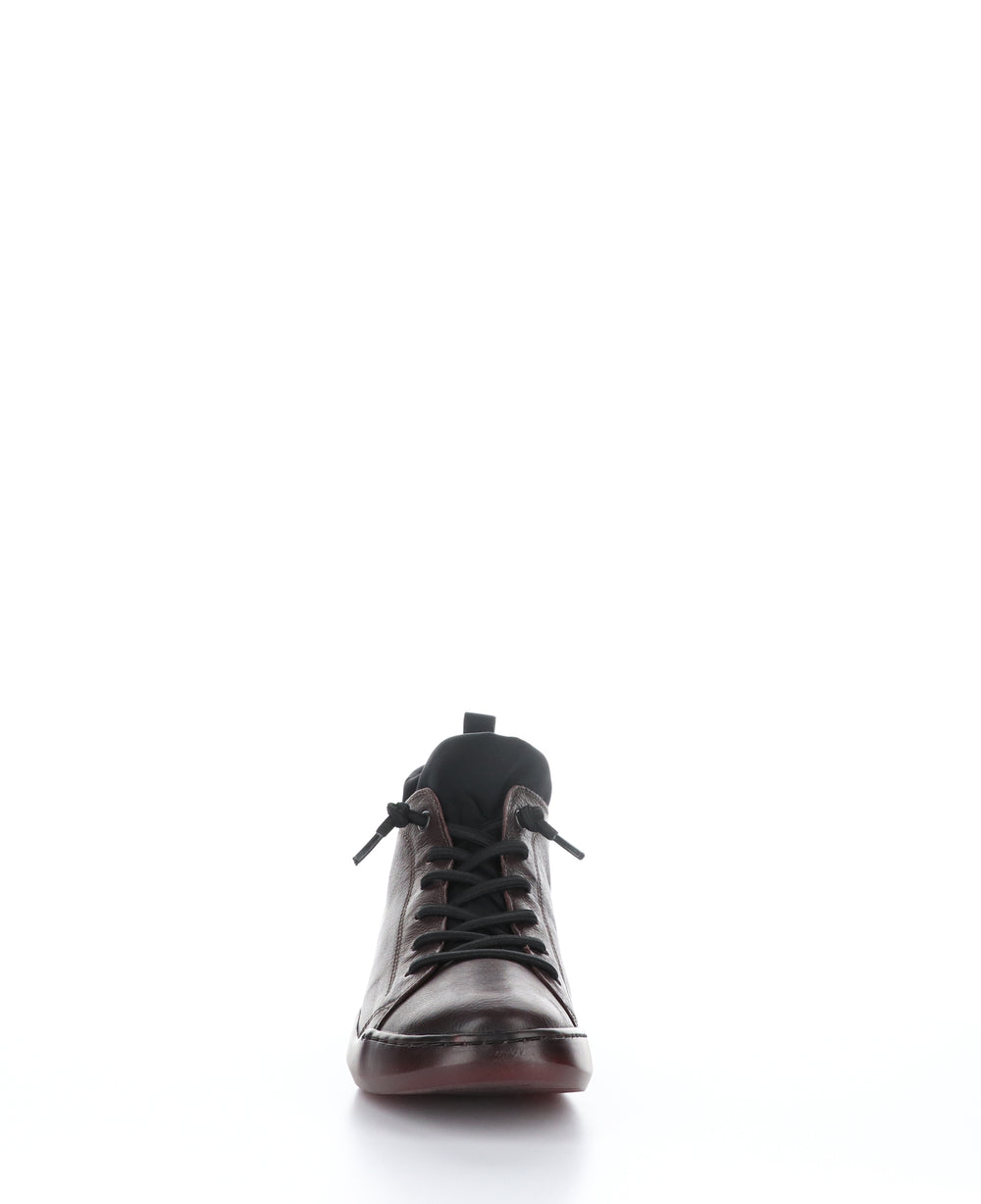 BIEL549SOF Wine/Black Round Toe Shoes|BIEL549SOF Chaussures à Bout Rond in Violet