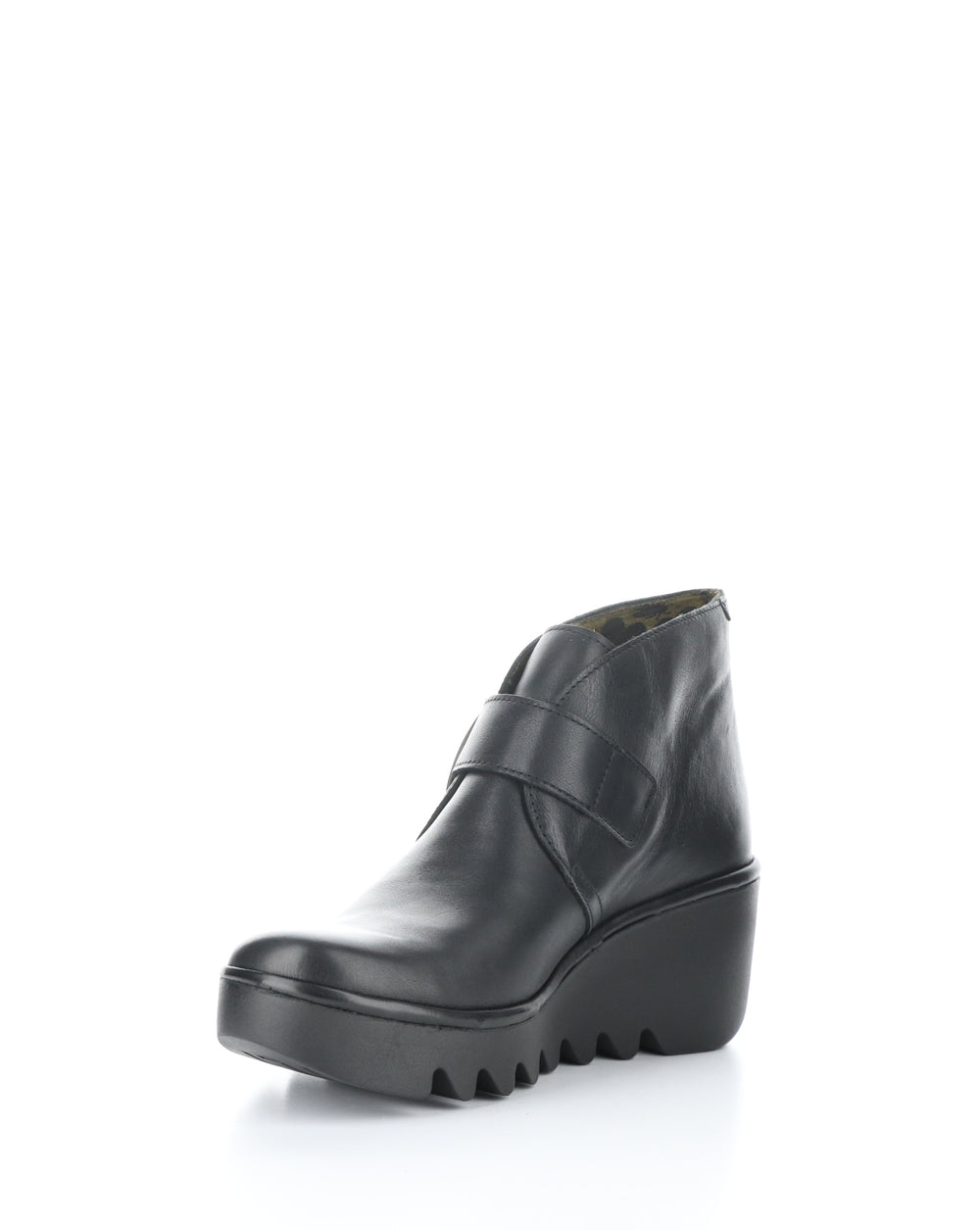 BIRT397FLY 004 BLACK Round Toe Boots