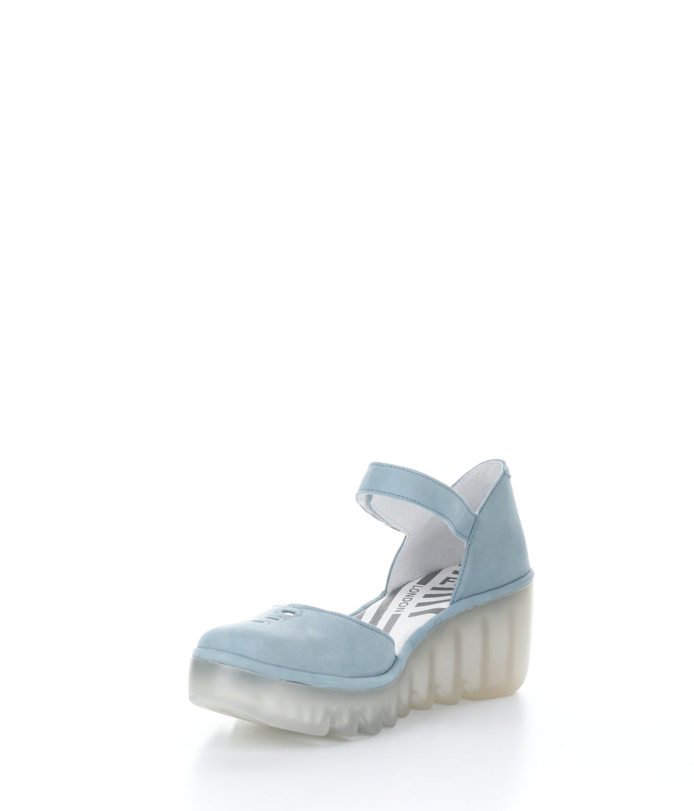 BISO305FLY PALE BLUE Ankle Strap Sandals|BISO305FLY Sandales à Bride Cheville in Bleu
