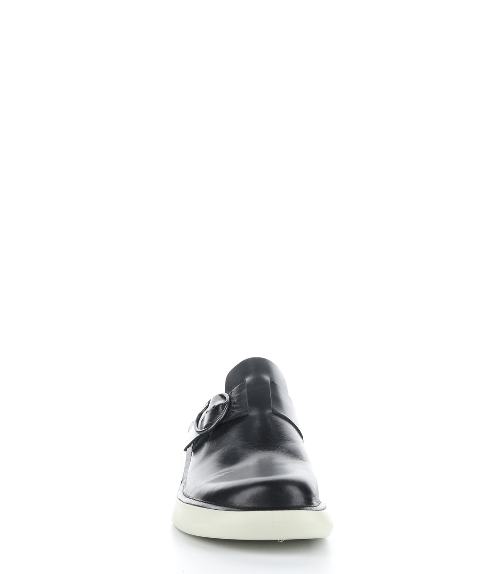 BOLL506FLY BLACK Round Toe Shoes|BOLL506FLY Chaussures à Bout Rond in Noir