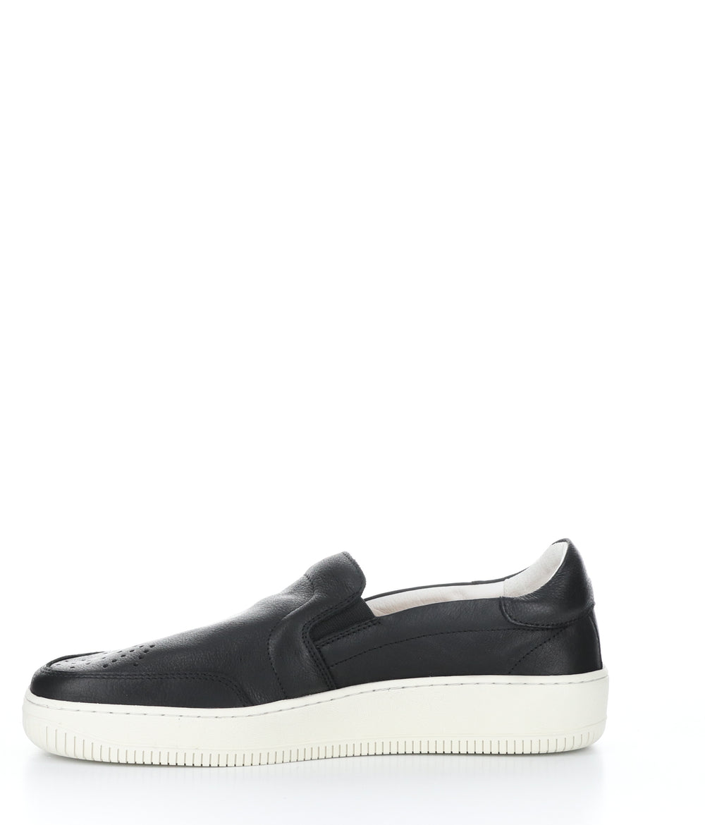 BOWL515FLY BLACK Round Toe Shoes|BOWL515FLY Chaussures à Bout Rond in Noir