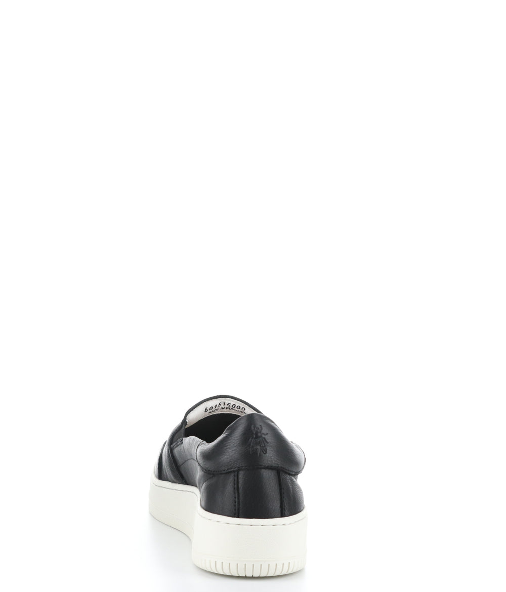 BOWL515FLY BLACK Round Toe Shoes|BOWL515FLY Chaussures à Bout Rond in Noir