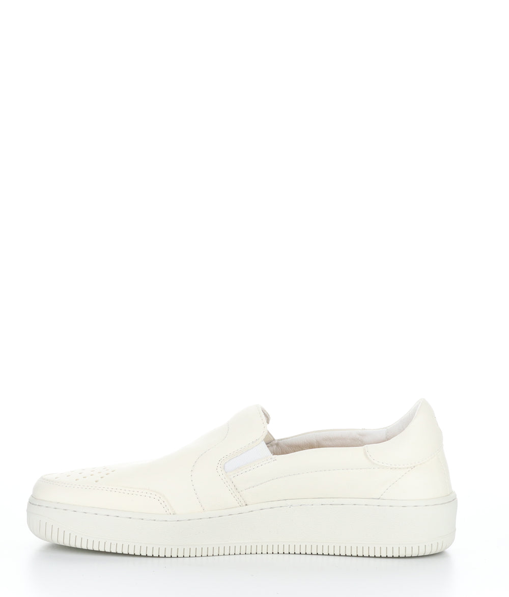 BOWL515FLY OFF WHITE Round Toe Shoes|BOWL515FLY Chaussures à Bout Rond in Blanc