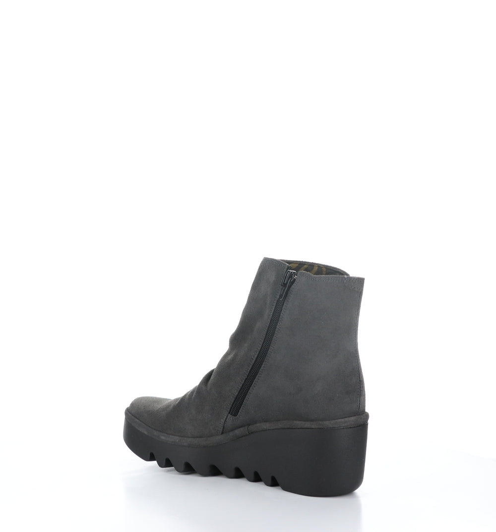 BROM344FLY Diesel Zip Up Ankle Boots|BROM344FLY Bottines avec Fermeture Zippée in Bleu