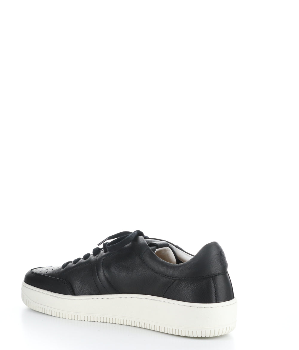 BUDE516FLY BLACK Round Toe Shoes|BUDE516FLY Chaussures à Bout Rond in Noir