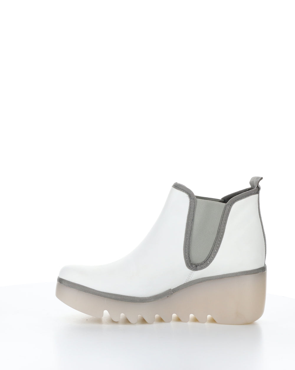 BYNE349FLY 011 WHITE Elasticated Boots