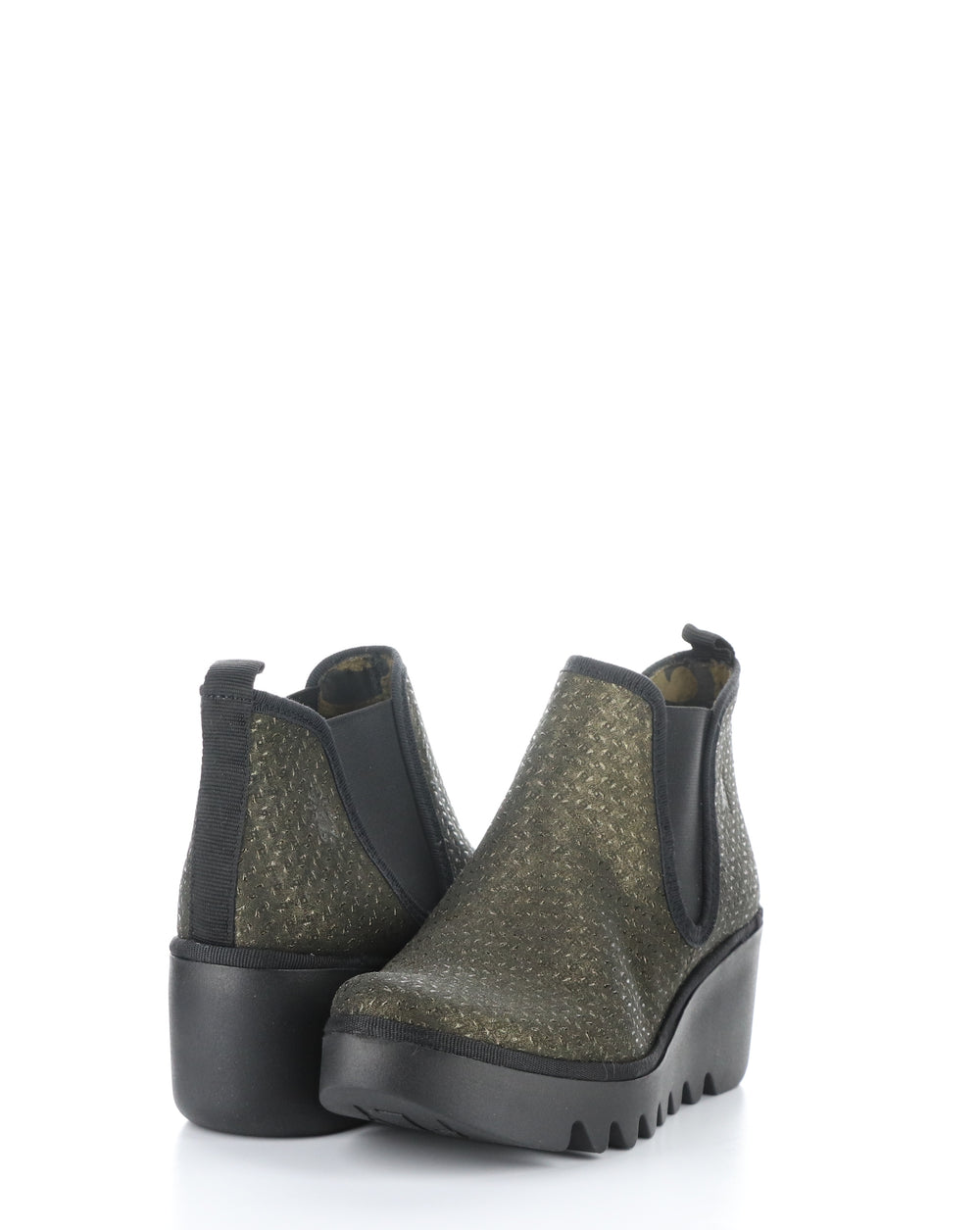 BYNE349FLY 015 OLIVE Elasticated Boots