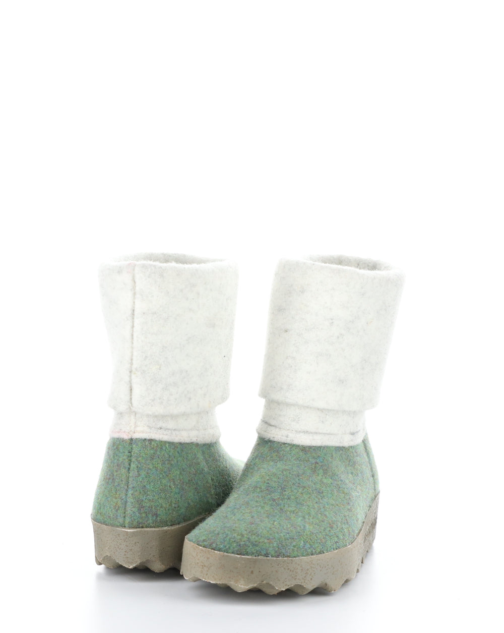 CADY137ASP Green Round Toe Boots