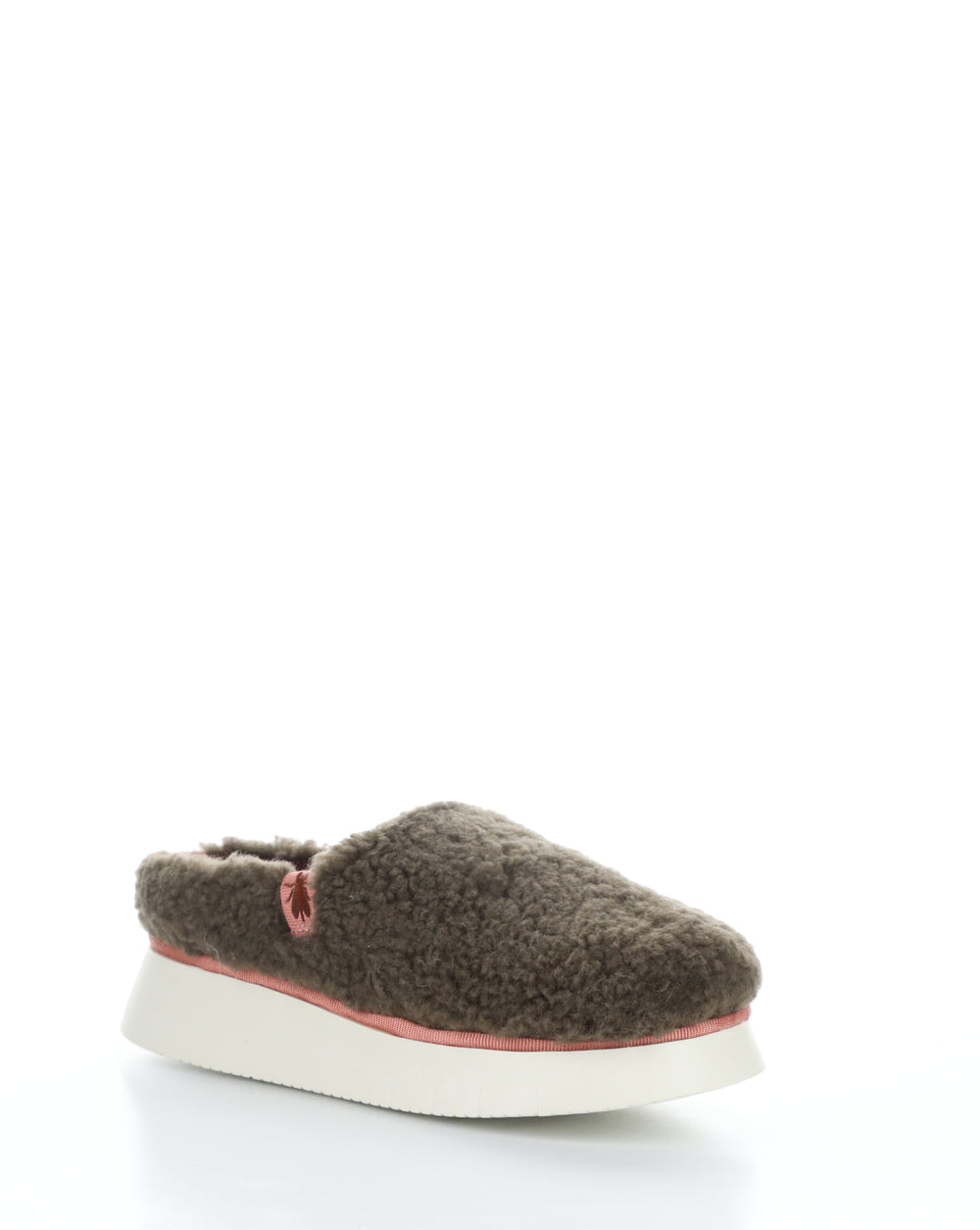 CAFE360FLY 004 BROWN/ROSE Slip-on Mules