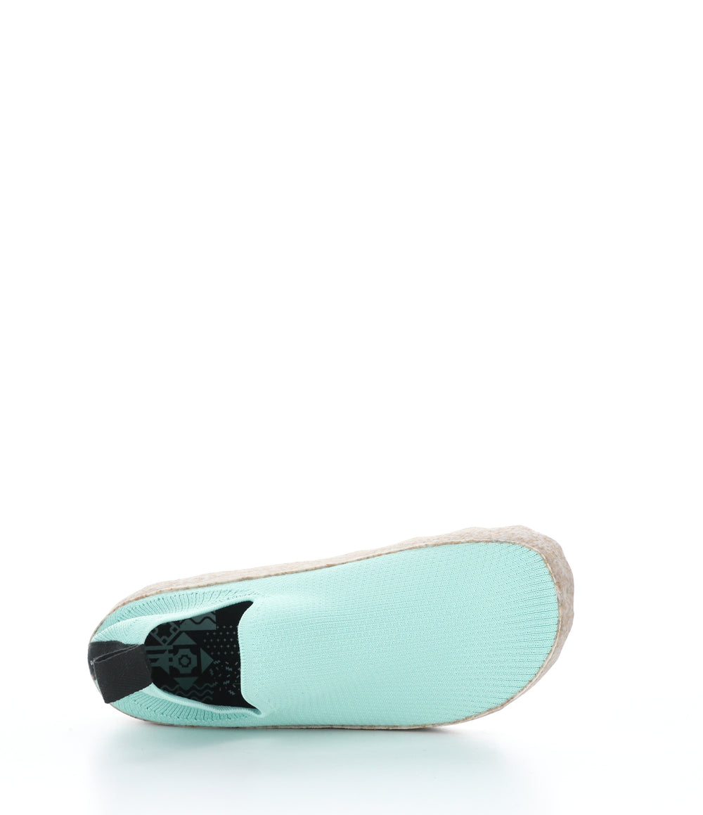 CARE019ASP MINT/MILKY Round Toe Shoes|CARE019ASP Chaussures à Bout Rond in Vert