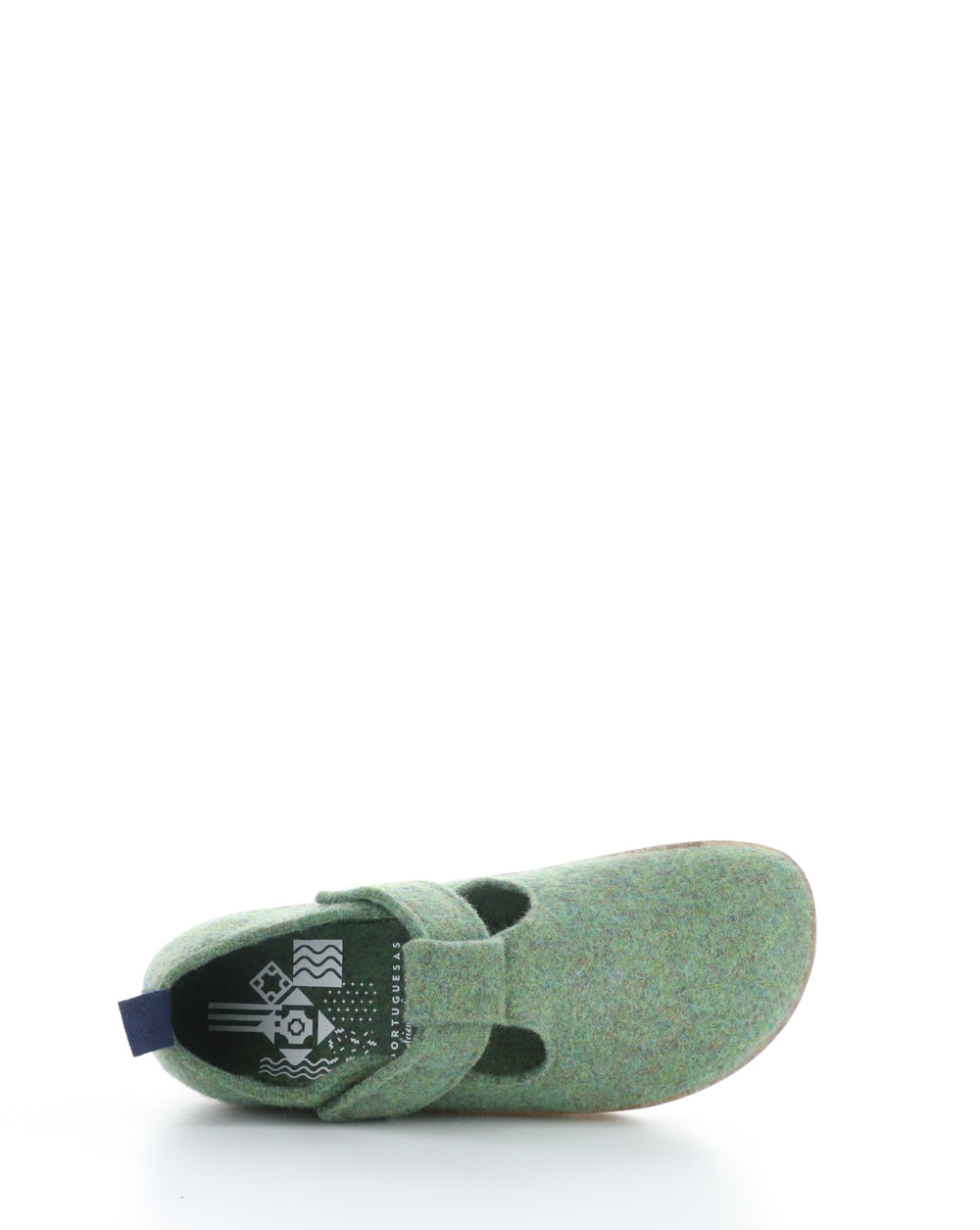 CATE085ASP Green Velcro Shoes