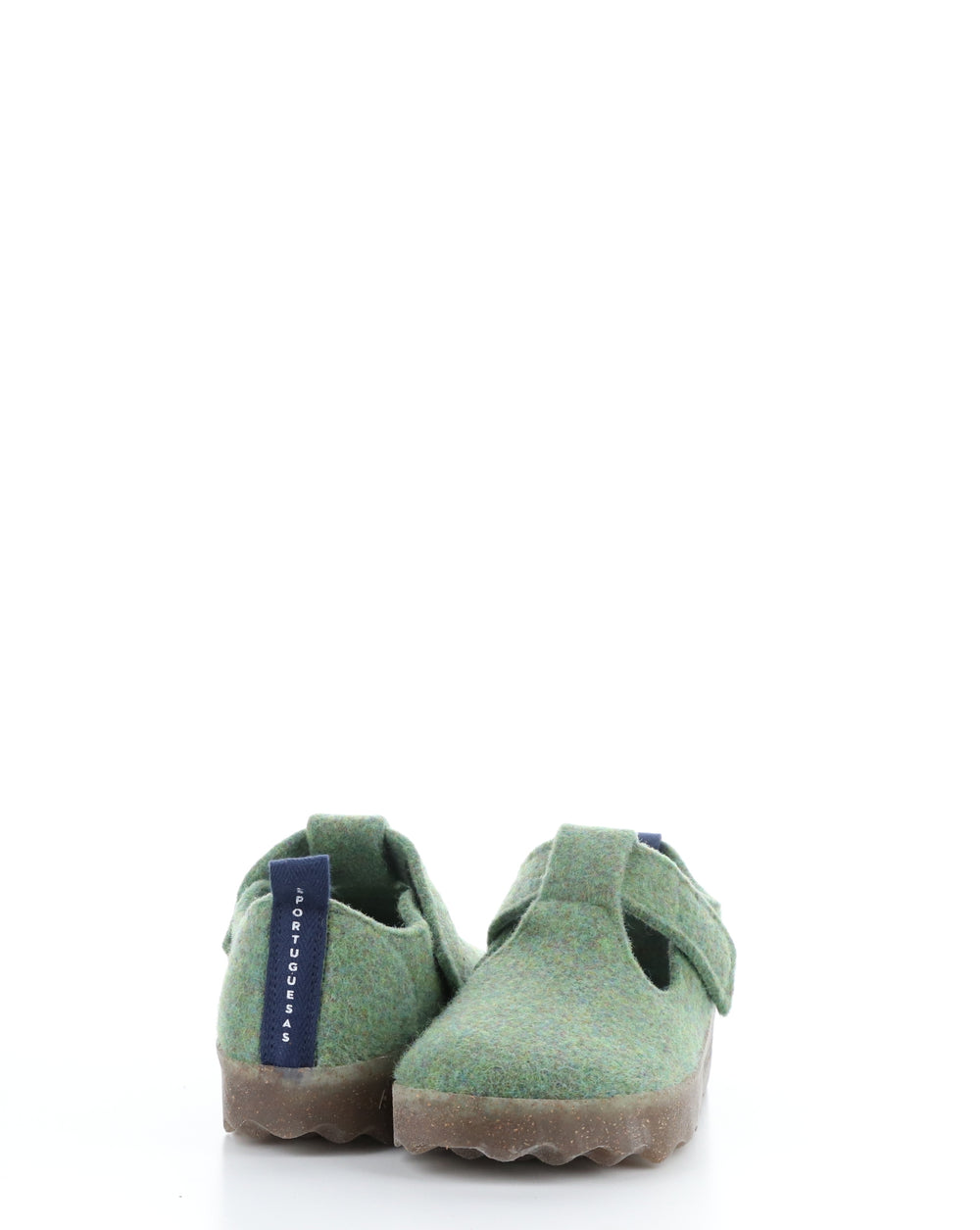 CATE085ASP Green Velcro Shoes